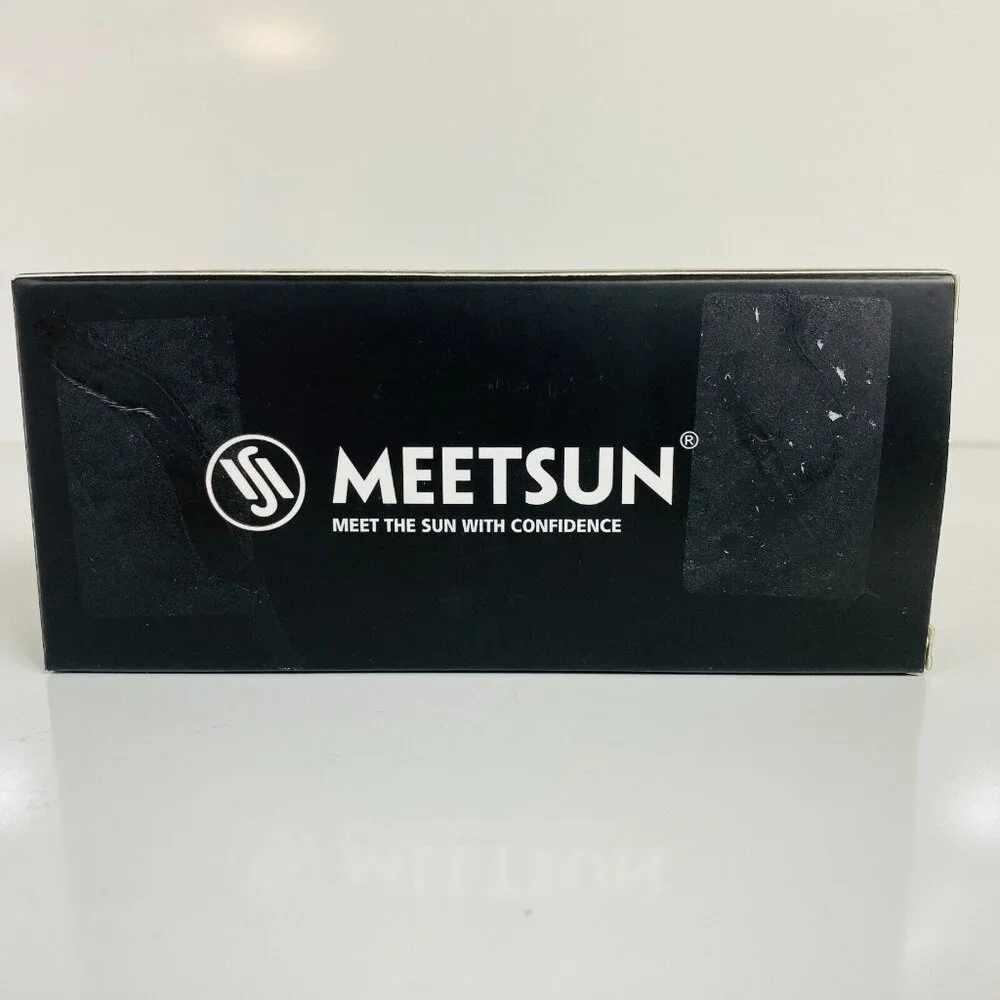 Meetsun Classic Style Womens Gradient Tinted Sunglasses Black/Brown